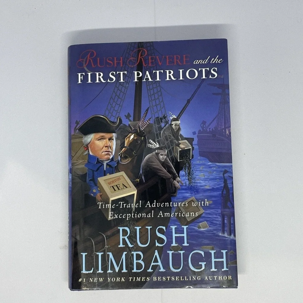 Rush Limbaugh Rush Revere Book Lot Brave Pilgrims First Patriots Hardcover Set